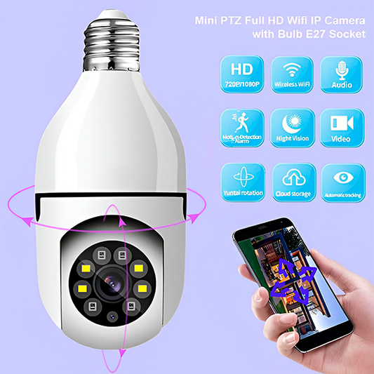 2k Wifi security Cam with night vision