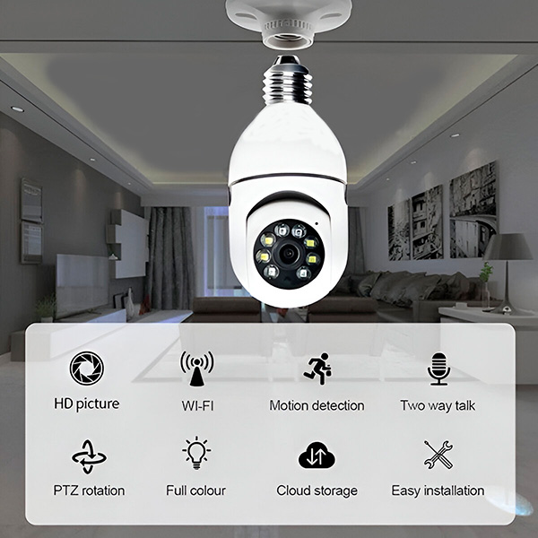 2k Wifi security Cam with night vision
