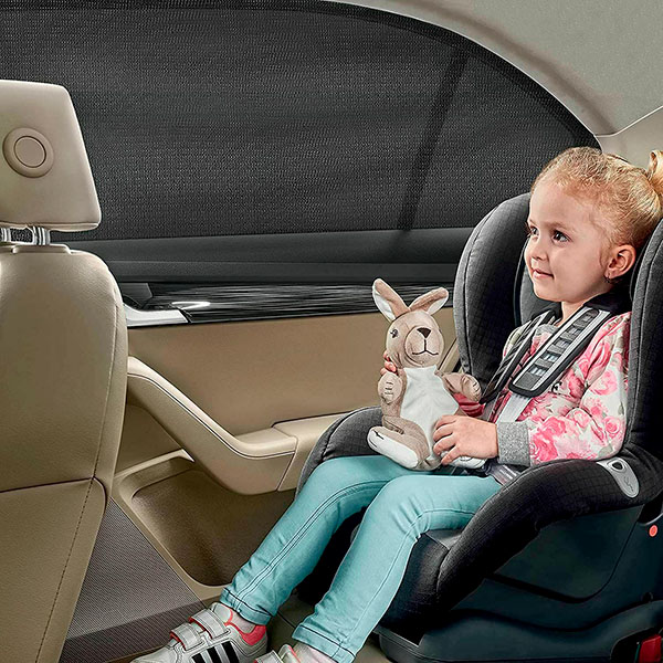 Car window cover 4-pcs sunshade set