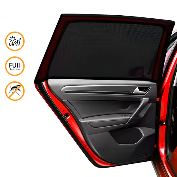 Car window cover 4-pcs sunshade set