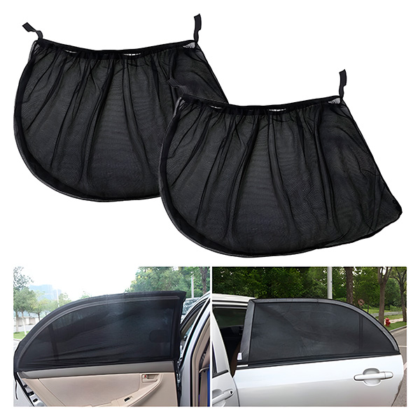 Car window cover 4-pcs sunshade set