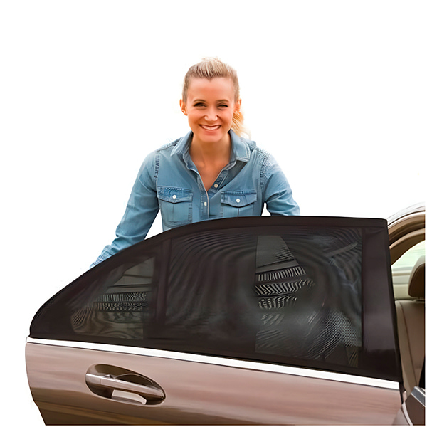 Car window cover 4-pcs sunshade set